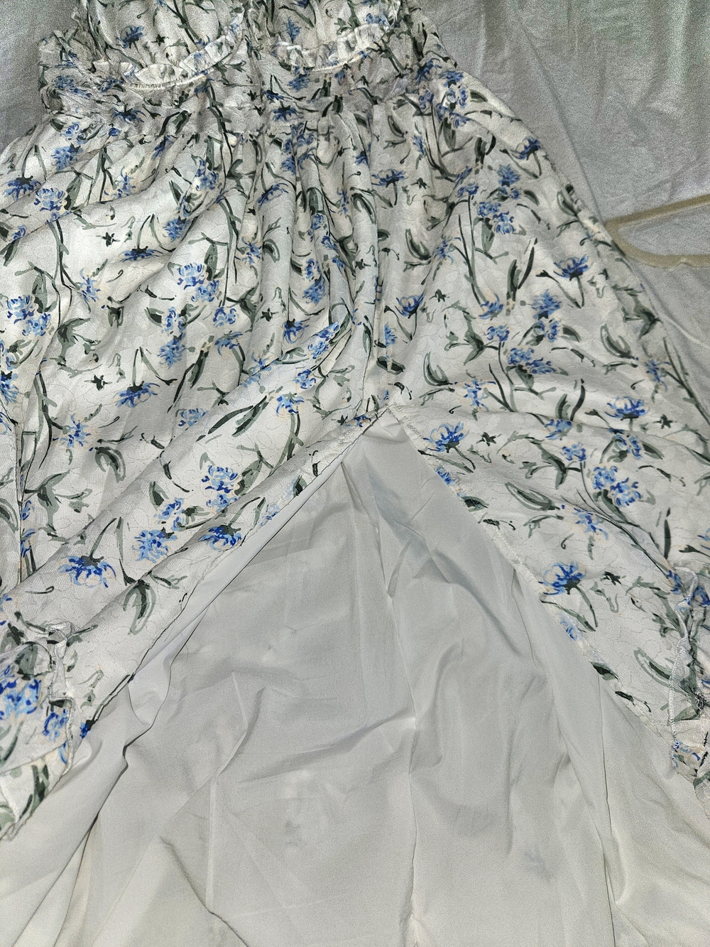Rebdolls Floral Ruffle Maxi Dress β Size 2X β Boho Cottagecore β EUC - Picture 7 of 10